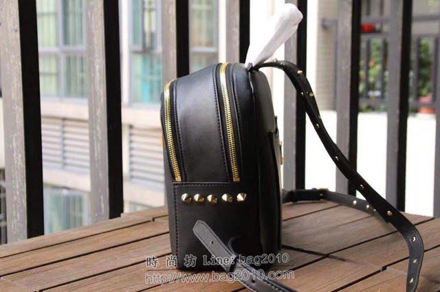 MCM雙肩背包 原單 5743 MCM POLKE幻想兔 鉚釘雙肩背包 MCM女包 MCM女背包  mdmc1273